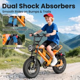 Spacewalk 1500W Fat Tire Electric Bike for Adults, 16' X 4.0' All Terrain Ebike with 720Wh Removable Battery, 70 Miles Range, Dual Suspension, UL2849 Certified Electric Bicycle