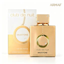 Armaf Club De Nuit Milestone Unisex Eau De Parfum — a Fresh, Woody-Citrus Fragrance Suitable for Any Occasion. a Versatile Scent for Men and Women, Perfect for Business Commutes, Meetings, Evening Dates, and Short Trips.