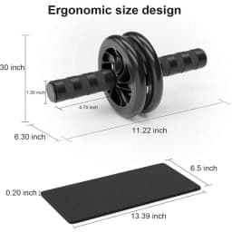 Abdominal Wheel, Ab Roller For Abdominal Exercise Machine, Abs Workout Equipment, Core Strengthening Trainer Fitness Belly