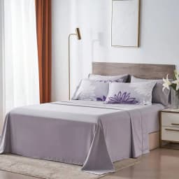 7 Pieces Chic Floral Printed Bed Comforter Sets, Queen King, Soft And Comfortable Summer Bedding Sets, Bed In A Bag, Hotel Bedro
