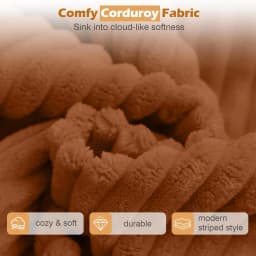 Sofa Bed, 79" Convertible Sleeper Sofa with Pull Out Bed, 5-in-1 Folding Corduroy Futon Couch, Modular Loveseat, Customized