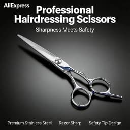Stainless Steel Hair Thinning Shears Professional Barber Scissors for Precision Cutting Texturizing Layering