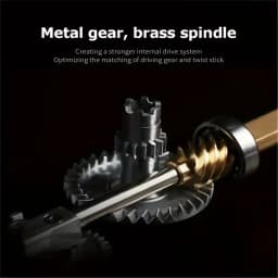 1pc Fishing Reel with a Spinning Wheel, Aluminum Alloy Wire Cup, Aluminum Alloy Rocker Arm, 5.2:1 Gear Ratio, 22.05 Pounds of Resistance, Smooth and Sensitive Outlet, Left and Right Interchangeable Rotating Fishing Reel