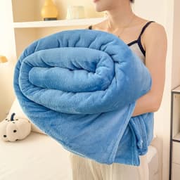 Gray Minimalist Solid Color Blanket Multi-Functional Flannel Blanket Cover Blanket Thickened Warm Minimalist Gray Blanket - Solid Color Multi-Functional Flannel Blanket Cover Blanket Thickened Warm Blanket - Ultra-Soft Comfortable Warm Lightweight M