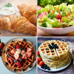 100PCS Disposable Plastic Fruit Forks, YEAJOIN Mini Cake Forks Tasting Appetizer Cocktail Forks Picks Small Dessert Food Picks Sticks