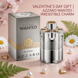 Azzaro Wanted Eau De Parfum, Energizing & Intense Men's Cologne, Woody Aromatic & Spicy Fragrance, Long Lasting Scent with Juniper Berries, Sage and Vetiver