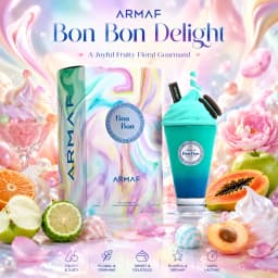 ARMAF Odyssey Bon Bon Eau de Parfum 3.4 fl oz / 100ml for Women, Long Lasting Sweet Gourmand Fruity Fragrance Spray, Daily Wear Date Night Party Gift Perfume