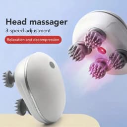 Electric Scalp Massager, Portable USB Scalp Massage Device, With 4 Detachable Massage Claws, 3 Adjustable Modes, Full Body Relaxation Tool, Scalp Itching Massage Brush, Cat And Dog Massager, Head Massager, Massage Machine, Massage Tools