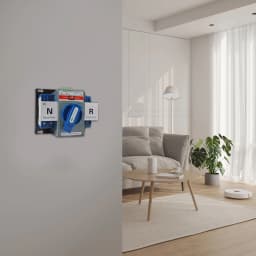 Dual-Power Automatic Transfer Switch+63A Rated Current, Automatic Transfer Switch+110V Voltage, Dual Power+≤2S Conversion Time, For Homes Hotels Schools Restaurants Banks Hospitals Shopping Malls Solar/Battery/Street Lamp Backup Power