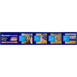 225 sq ft Quick Cut Plastic Wrap, BPA-Free Microwave Safe Food Wrap