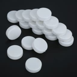 20Pcs 15/20/32/38mm Plastic Toy Rattle Box Repair Fix Toy Noise Maker Insert Pet Baby Bell White Plastic Squeaker Toy