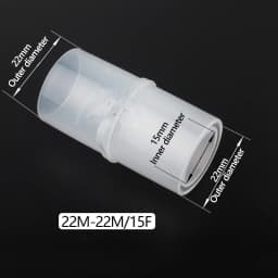 Breathing Circuit Corrugated Tube L Y Shape Connector Straight Connection Adapter Respiratory Anesthesia Tube Connector