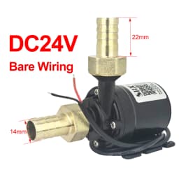 DC12V 24V Water Pumps Lift 5M 800L/H Solar Brushless Motor Water Circulation Water Pump Ceramic Shaft Ultra Quiet Submersibles