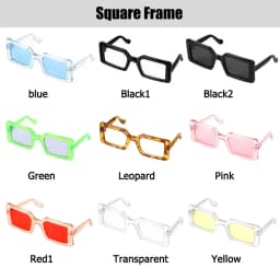 Pet Accessories Multicolor Triangle Frames Mirror Square Glasses Cat Glasses Dog Sunglasses Pet Eyeglasses Dog Sunglasses