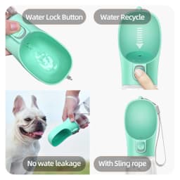 Portable Dog Water Bottle For Small Large Dogs Bowl Outdoor Walking Puppy Pet Travel Water Bottle Cat Drinking Bowl Dog Supplies