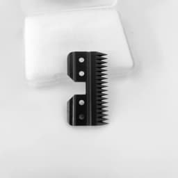 5pcs, Made of Ceramic Blades, Black Quick-feed Replacement Blades, Compatible with Andis, Oster A5, Wahl KM Series Blades,