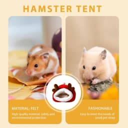 Hamster Supplies Cotton Nest Pet Rat Hammock Hedgehog Squirrel Soft Warm Insulated Winter Cottage Small Pet Sleeping Bed