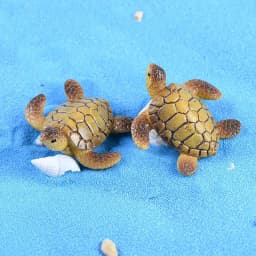 1PC Mini Sea Turtle Model Resin Aquarium Fish Tank Home Landscape Ornaments Decoration Accessories Fine Workmanship Layout Prop