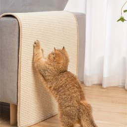 1pcs Sisal Cat Scratching Board Sticks to the Wall Does Not Drop Chips Scratches the Sofa Protection Vertical Claw Grinding Mat