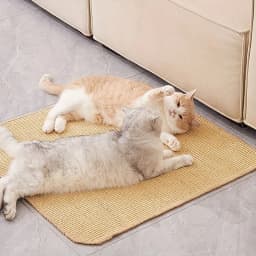 1pcs Sisal Cat Scratching Board Sticks to the Wall Does Not Drop Chips Scratches the Sofa Protection Vertical Claw Grinding Mat