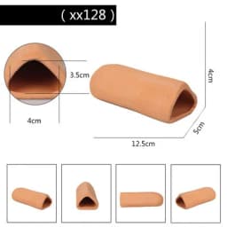 Ceramics Tank Fish Inccubate Hatch Breeding Cave Shrimp Shelter Fish Tank Decoration Aquarium Accessories Clay Spawning Castle