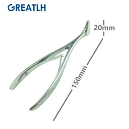 Medical Nose Mirror Speculum Lens Nostril Pliers Nasal Cavity Examination Nasal Expander Nasal Speculum Nasal Dilation Forceps