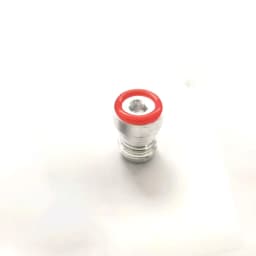 ZRDR Aquarium CO2 Regulator Nut Connector, W21.8 G5/8 CGA320 M22 Nut Connector, Fish Tank CO2 Fitting Sealing Ring