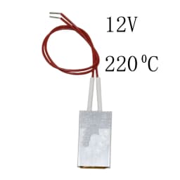 220V/12V 80-220 Degrees Celsius PTC Heaters Heating Element Hair Dryer Accessories Curlers Heater Poultry Incubator 1 Pcs