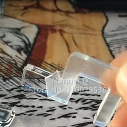 4pcs/set Mini Acrylic Fish Tank Glass Cover Holder Aquarium Bracket Support Frame Aquarium Accessories 4/5/6/8/10/12/15/19/25mm