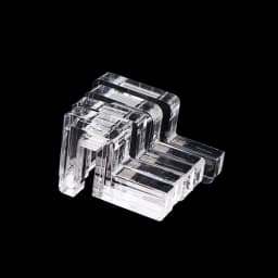 4pcs/set Mini Acrylic Fish Tank Glass Cover Holder Aquarium Bracket Support Frame Aquarium Accessories 4/5/6/8/10/12/15/19/25mm