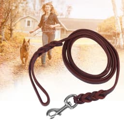 3Types Pet Dog Leash Safety Rope Cowhide and Leather Belt For Walking Running Training Dog Training Leash Dog Walking Rope