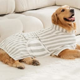 Ultra-Absorbent Dog Bath Towel Super Absorbent Dog Bathrobe Robe For Large/Medium/Small Dog Towels Dogs Accessories Pet Supplies