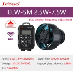 2024 jebao WIFI Wave Pump ELW Aquarium Water Pump Filter Fish Tank Ultra Quiet Operation Pump With WIFI Wireless Support