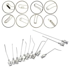 Ophthalmic Air Injection Cannula Lacrimal Viscoelastic Stainless Steel Ophthalmic pet Instrument Eye Surgical Instruments