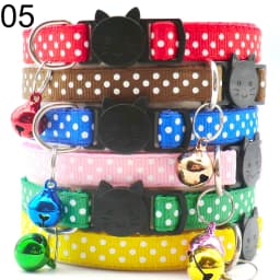 100Pcs Collar for Dogs Cat Necklace Training Choker Neck Personalized Cartoon Printed Dog Id Tag Accessories Anti-lost