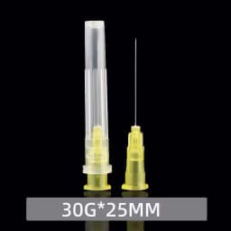 100pcs Painless Small Needle 30G 13mm 4mm 25mm Disposable 30G Medical Micro-Plastic Injection Cosmetic Sterile Needle