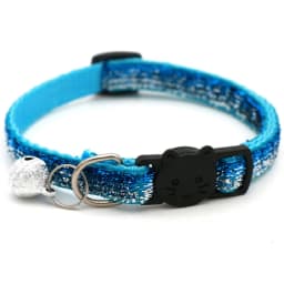 2024 Cat Collar Adjustable with Bell Breakaway Adjustable Kitten Cat Sequin Collar Neck Strap Cat Pet Supplies Puppy Accessories