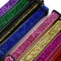 2024 Cat Collar Adjustable with Bell Breakaway Adjustable Kitten Cat Sequin Collar Neck Strap Cat Pet Supplies Puppy Accessories