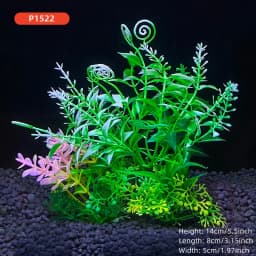 14cm/5.5inch Fish Tank Simulation Plant Aquarium Artificial DIY Decor Plants Water Grass Fish Tank Decorations
