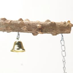 Pepper Wood Parrot Stand Pole Double Layer Toy for Bird Tiger Skin Claw Grinding Beak Grinding Stand Pole Bird Cage Accessories