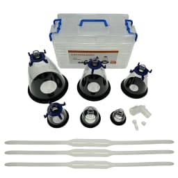 Pet Breathing Mask Animal Anesthesia Kit For Cat Dog Bird Snake Rat With Oxygen Onhalation Atomization Clinic Hospital Supplies