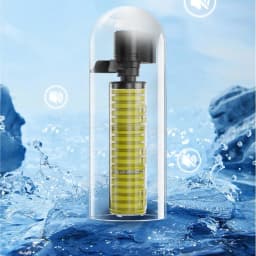 110V 220V new reinforced aquarium built-in sponge filter three-in-one circulating silent water pump oxygenation filter pump