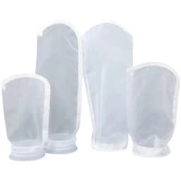 5pcs Super Fine Aquarium Filter Bag with Frame Washable Reusable Mesh Foam Carpet Sock Bag for Fish Marine Filtration System