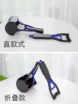 Pooper Scooper For Dog Jaw Clamp Heavy Duty Long Handle Poop Scooper For Dog Puppy Cat Waste Picker Pet Cleaning Shovel Tools