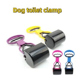 Durable Dog Poop Grabber Easy Cleaning Outdoor Pet Pooper Scooper Walking Gear New