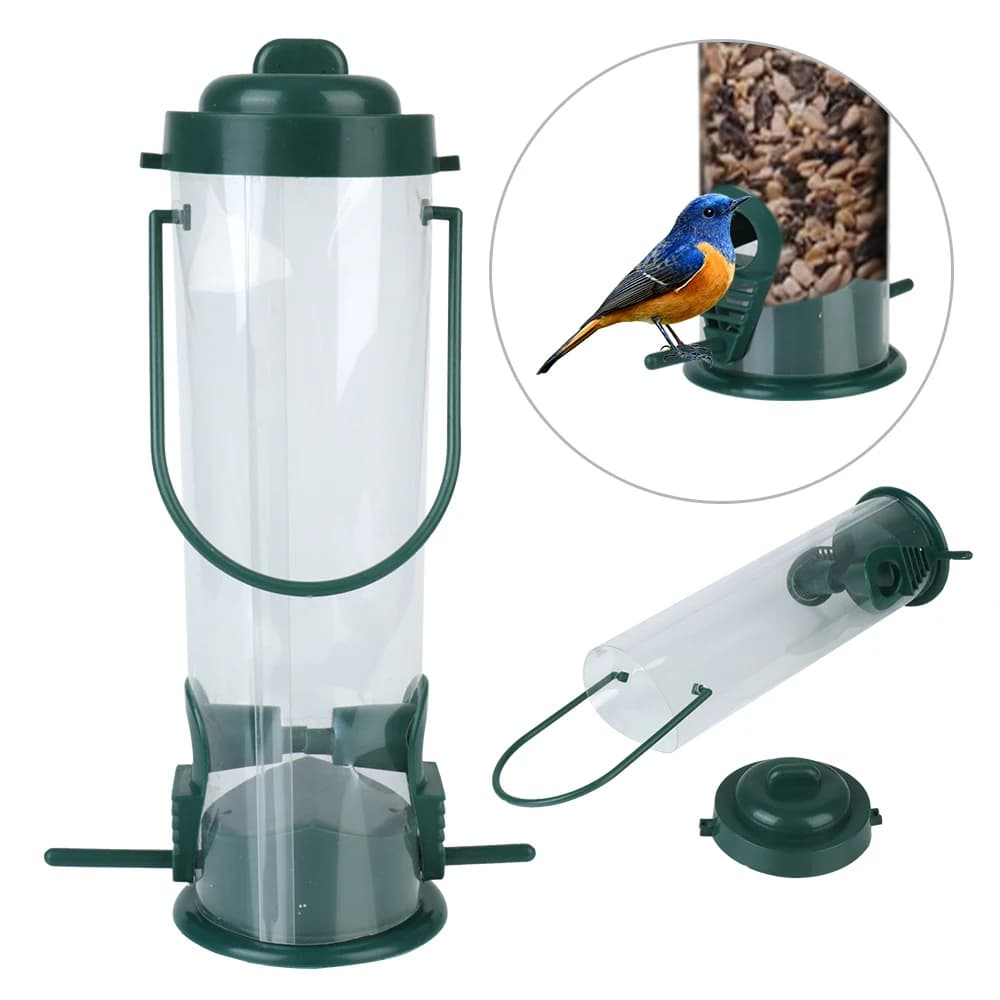Bird Tableware Wild Bird Seed Feeder Bird Feeder Bird Feeding Tool Outdoor Decoration Garden Paddock Hanging