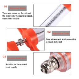 Bird Feeding Syringe Chick Feeding Feeding Feeding Gavage Curved Needle Medicine Parrot Pet Bird Syringe Bird Feeding Supplies