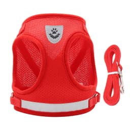Dog Harness Leash Bulldog Vest Style Summer Reflective Puppy Harnesses Teddy Pet Supplies Breathable Rope Small Dog Collar Corgi