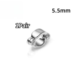 Parrot Foot Rings Metal Pet Bird Leg Rings Outdoor Fly Training Activity Anti-Lost Opening Clip Leash Accessories 0.45 To 1.15CM