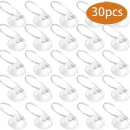 Aquarium Accessories Fish Tank Suction Cups Ribbon Clip Suction Hooks Adjustable Cable Ties for Plants Binding Moss Shrimp Nest